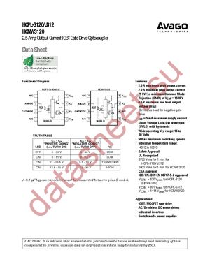 HCPL-3120-000E datasheet  